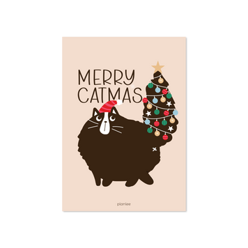 Листівка "Merry Catmas" C10118 фото